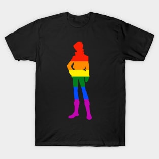 Gay Flag Keith Kogane T-Shirt